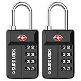 TSA Approved Travel Luggage Locks, Open Alert