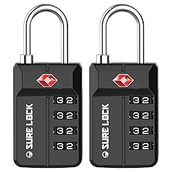 TSA Approved Travel Luggage Locks, Open Alert