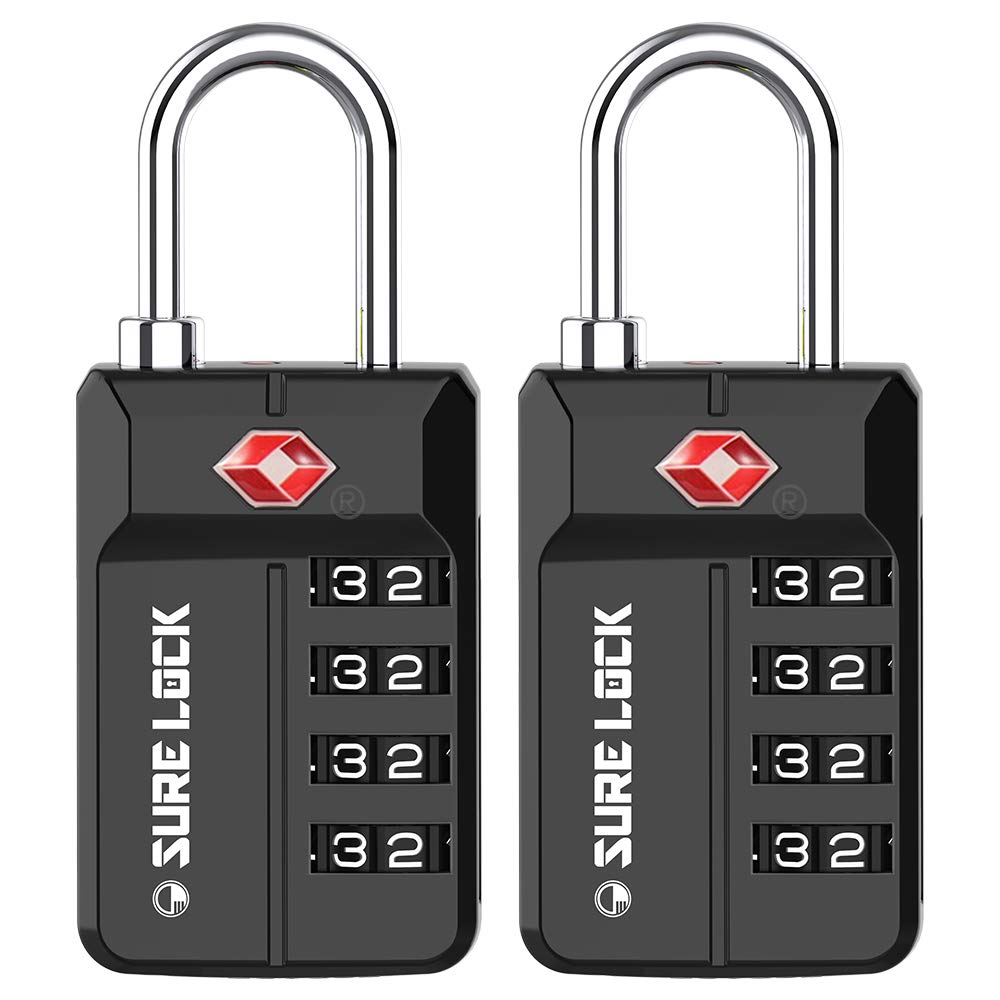 TSA Approved Travel Luggage Locks, Open Alert