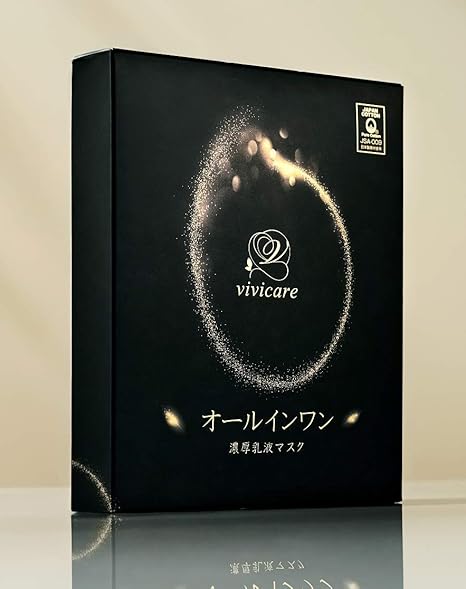 Amazon Vivicare オールインワン濃厚乳液マスク 濃厚 ミルキーフェイスマスクy Vivicare フェイスマスク 通販