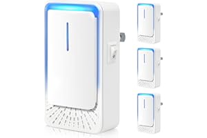 AKHQVC Plug In Air Ionizers - 4Pack Negative Ion Technology Air Purifier, Quiet Mini Air Freshener for Home, Bedroom, Office, Basement - Portable Air Purifiers for Odor, Dust, Smoke, Pets Smell