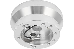 Yctze 5 6 Hole Steering Wheel Short Hub Adapter Aluminum Steering Wheels5&6 Hole Steering Wheel Hub Adapter 5/6 Hole Steering