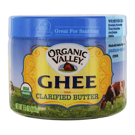 Purity farms ghee clarified Butter org 7.5oz (019336400101)