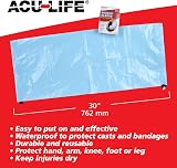 Acu-Life Waterproof Shower Sleeve for Casts & Bandages, Reusable, Blue view 5
