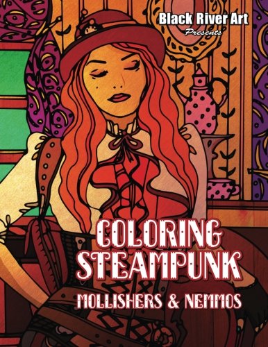 Coloring Steampunk Mollishers & Nemmos by Karlon Douglas