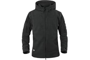 ReFire Gear Men's Warm Military Tactical Sport Fleece Hoodie Jacket