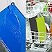 IDDOMUM Plastic Cutting Board (4-Piece Set) for Kitchen, BPA Free, Double-Side Design, Work with Dishwasher, Non-Slip Feet and Non-Spill Edges