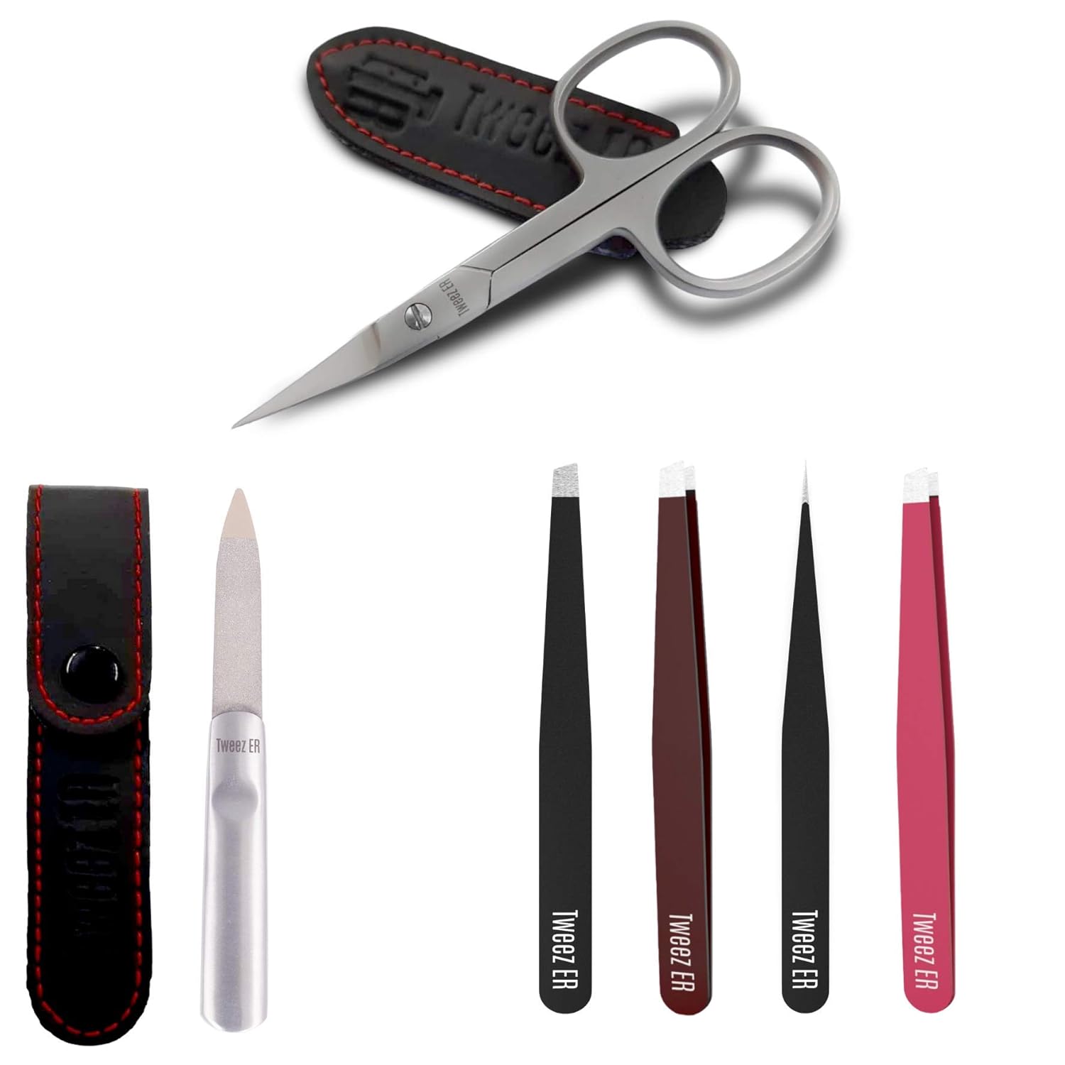 Nail Scissor and Tweezer Combo Kit Manicure scissor