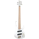 Ibanez Bass Workshop BTB605MLM Multi-scale 5-string Electric Bass - Pearl White Matte