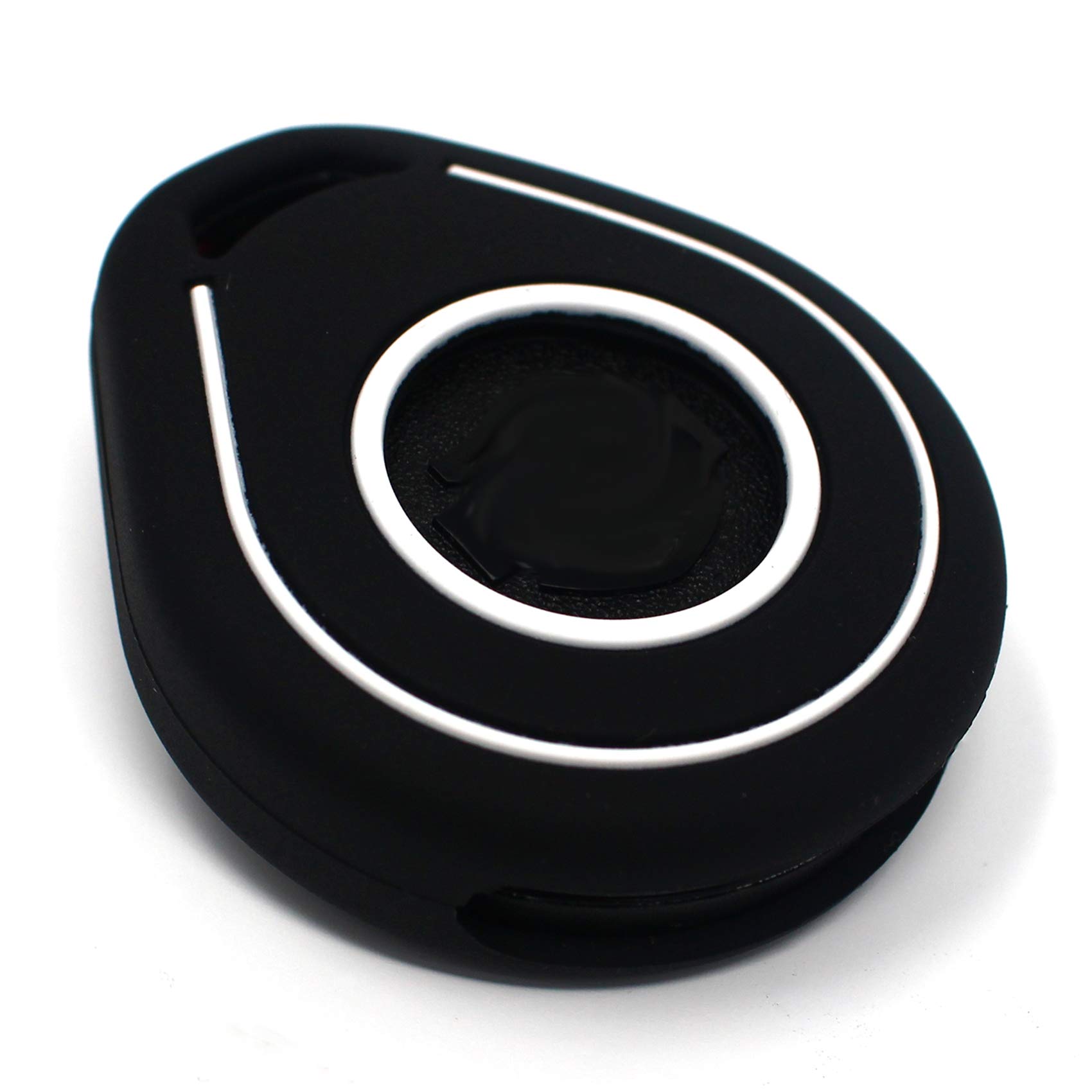 HAB key cover for motorcycle key, silicone cover, Keyless go vehicle key, black white