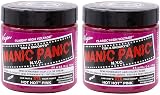 Manic Panic High Voltage Classic Cream Colour Hair Dye Pink 118ml 2 Pack