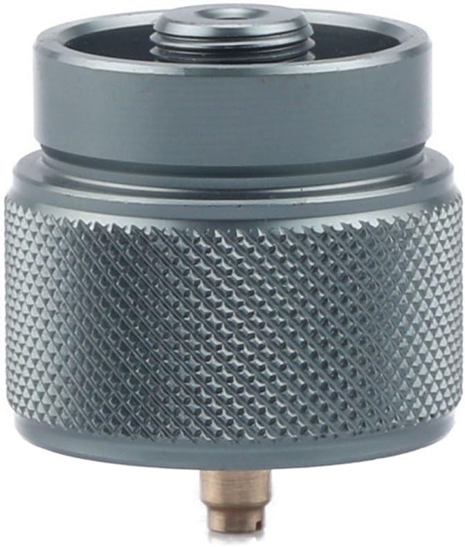 Kbrotech Camping Stove Adapter 1LB Propane Small Tank Input and a Lindal Valve EN417 Output Outdoor Camping Backpacking Stove Convert