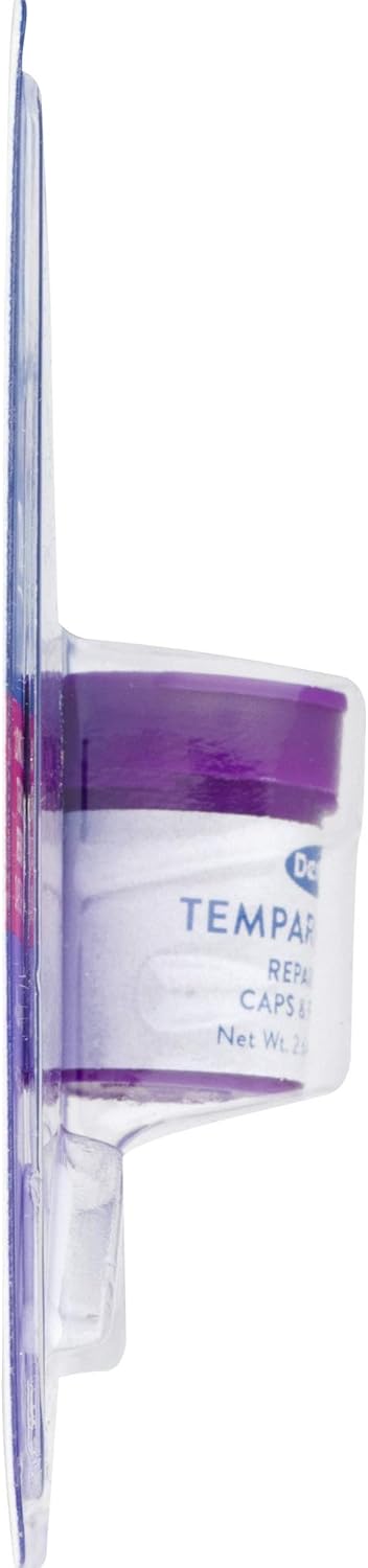 Dentek Temparin Max Repair Kit for Caps, Crowns, Fillings 0.09 oz (Pack of 3): Health & Personal Care