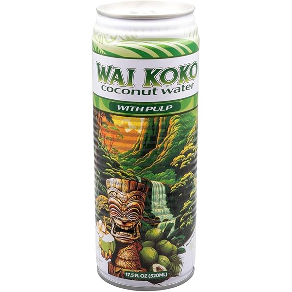 Amazon.com : Wai Koko Coconut Water with Pulp, 17.5oz (12 pack