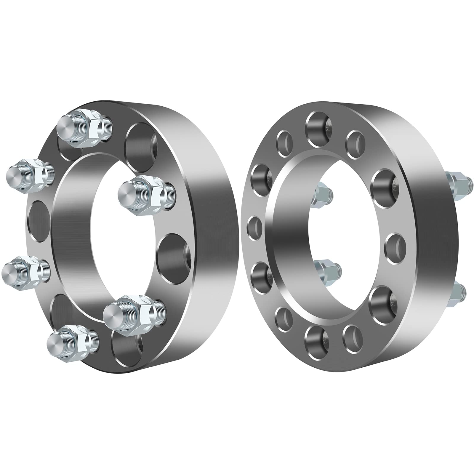 Photo 1 of ECCPP 2PCS 6x5.5 Wheel Spacers 1.5 inch 6x139.7mm for 1997-2014 for Chevrolet Express 1500 2000-2013 for Chevrolet Suburban 1500 1999-2018 for Chevrolet Silverado 1500 1995-2014 for Chevrolet Tahoe