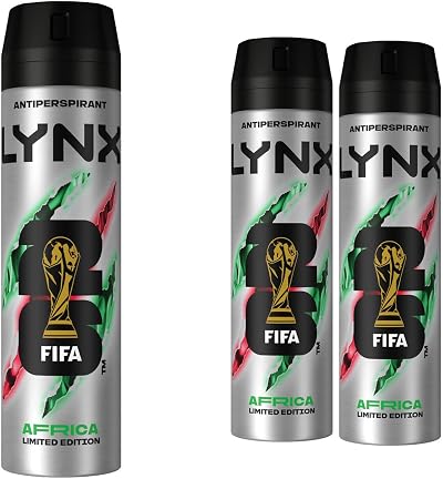 Lynx XL Antiperspirant Africa Deodorant Spray 200ml 72 Hour Odour Sweat