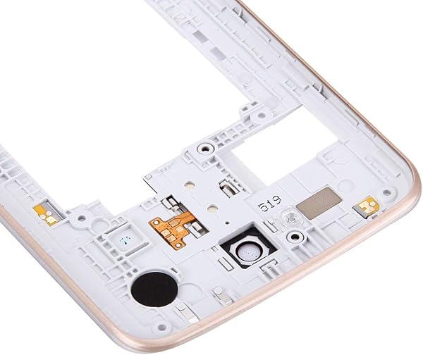 Dmtrab For Back Plate Housing Camera Lens Panel With Speaker Ringer Buzzer for LG K10Black Color Gold
