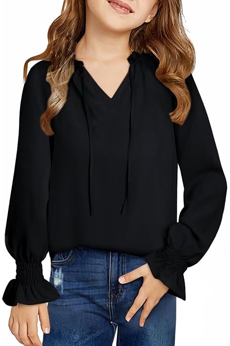 chiffon tops for girls