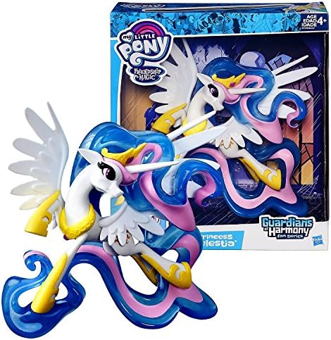 My Little Pony Year 2015 Friendship Magic Guardian of Harmony Fan Series 7 Inch Tall Figure - PRINCESS CELESTIA