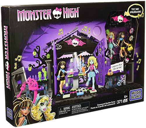 Mega Construx Monster High Graveyard Garden Party Building Set