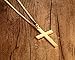 Quantum Cross Necklace, 3mm Stainless Steel Pendant Chain for Men Women