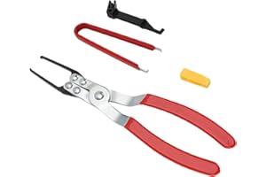 Relay and Removal Tool, Multi Purpose Automotive Relay Puller Pliers with Insulated Handle, for Electrical Relays and in Vehi