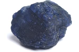 gemhub Untreated Raw Rough Sapphire 38.00 Ct. Certified Healing Crystal Natural Blue Sapphire Gemstone