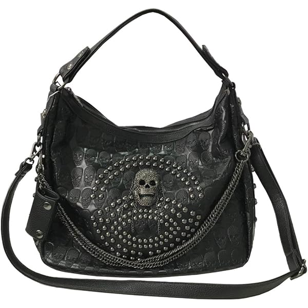 Amazon.com: Downupdown Skull Handbags Women Tote Bags Skull