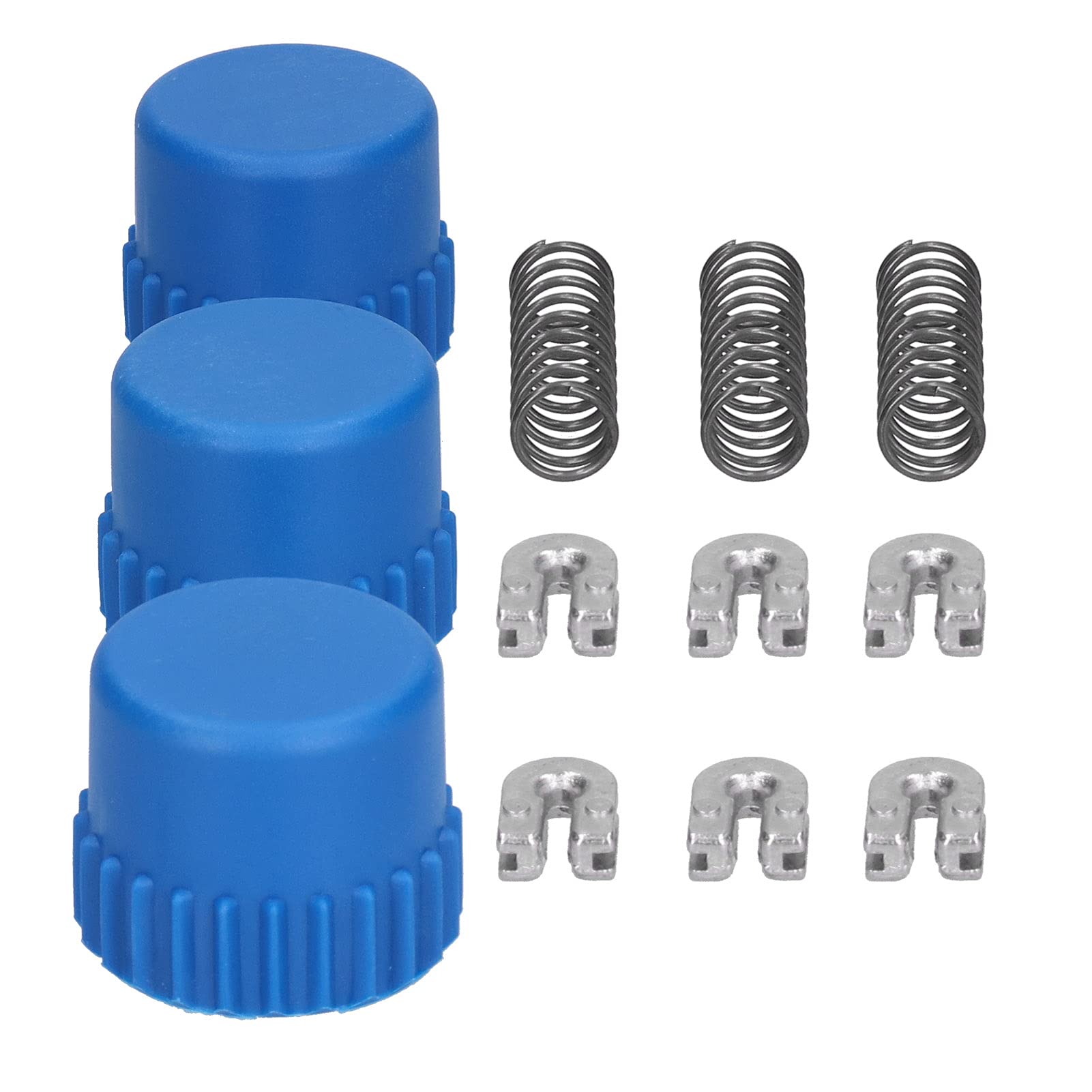 AUNMAS Trimmer Head Accessory, 3 Set Bump Knob + 2 Eyelet Sleeves + Spring Compatible for T35 Trimmer Head Parts