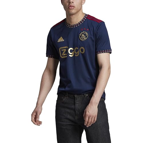 adidas New MEN'S22/23 AJAX Amsterdam Away Jersey(Team Navy Blue