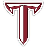 Troy University Vinyl Decal Sticker 2 Inch White Officially Licensed Collegiate Product