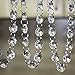 SKY CANDYBAR Crystal Clear Acrylic Bead Garland Chandelier Hanging Wedding Decoration 33 FT