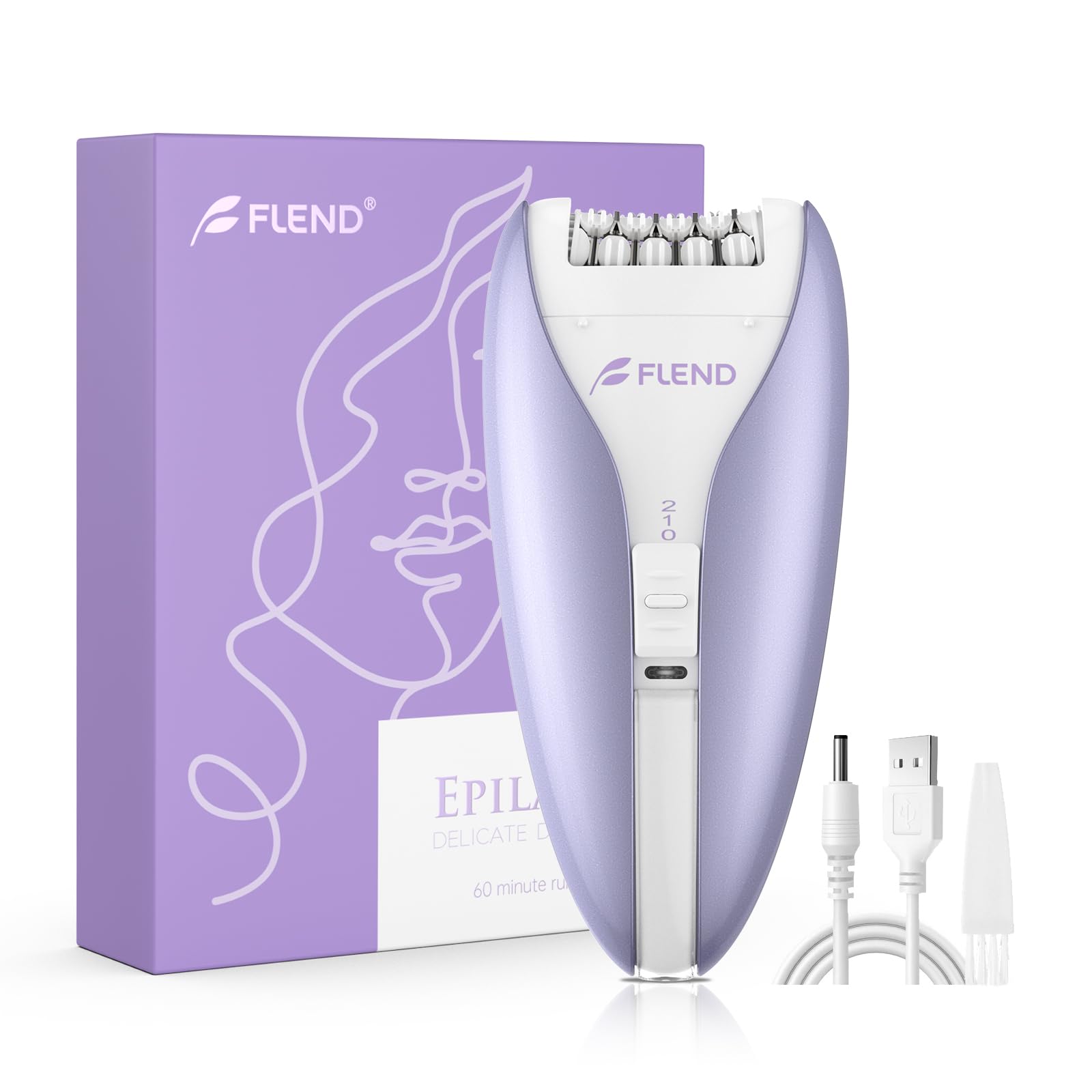 Smooth Glide Epilator for Women Facial