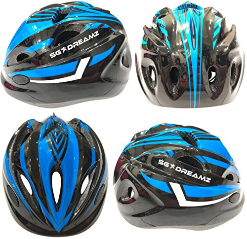 image for SG Dreamz KIDS Bike Helmet – Adjustable from Toddler to Youth Size, 