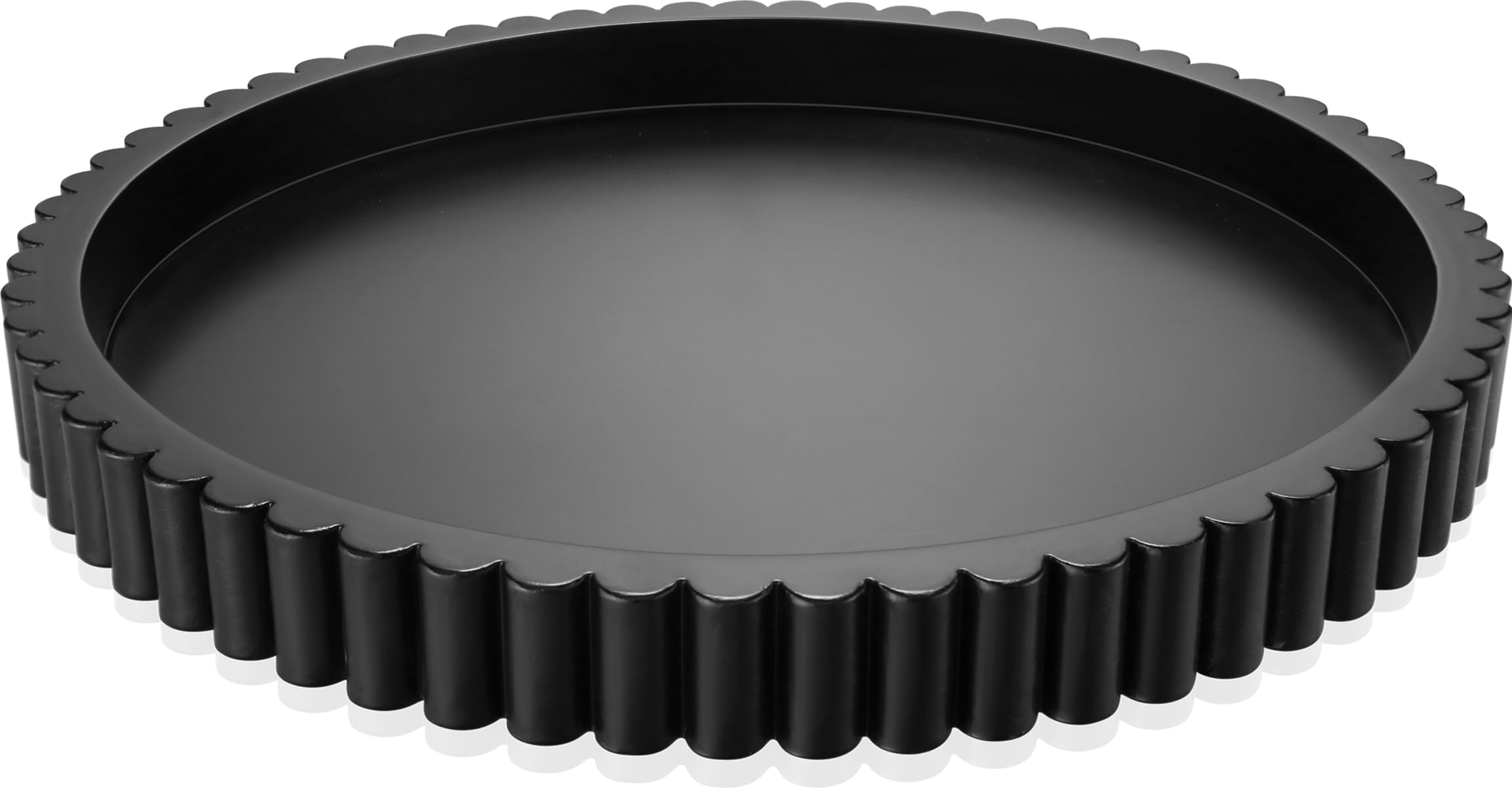 Photo 1 of Handmade 12in Decorative Tray for Coffee Table Tray Decor, Black Wooden Decorative Round Tray for Kitchen, Living Room, Home Decor