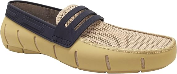 FLOATS BY ROBERT WAYNE Yacht Sand/Navy Mens