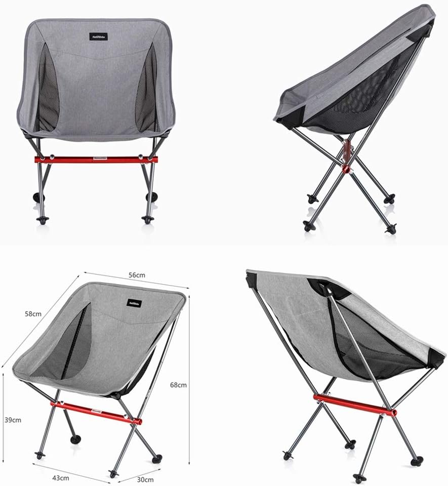 Naturehike YL05 Camping Chair, Lightweight Folding Compact Camp Chair, Fishing Chair - Image 3