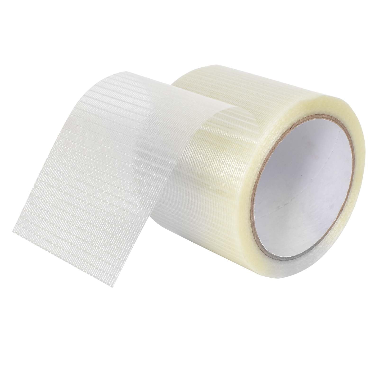 Homirty RV Awning Repair Tape 20 m x 8 cm Tent Repair Tape Waterproof Tent Repair Tape Transparent Fiberglass Tape Patch Tape for RV Tent, Awning Tarpaulin, Waterproof Boat Cover Repair