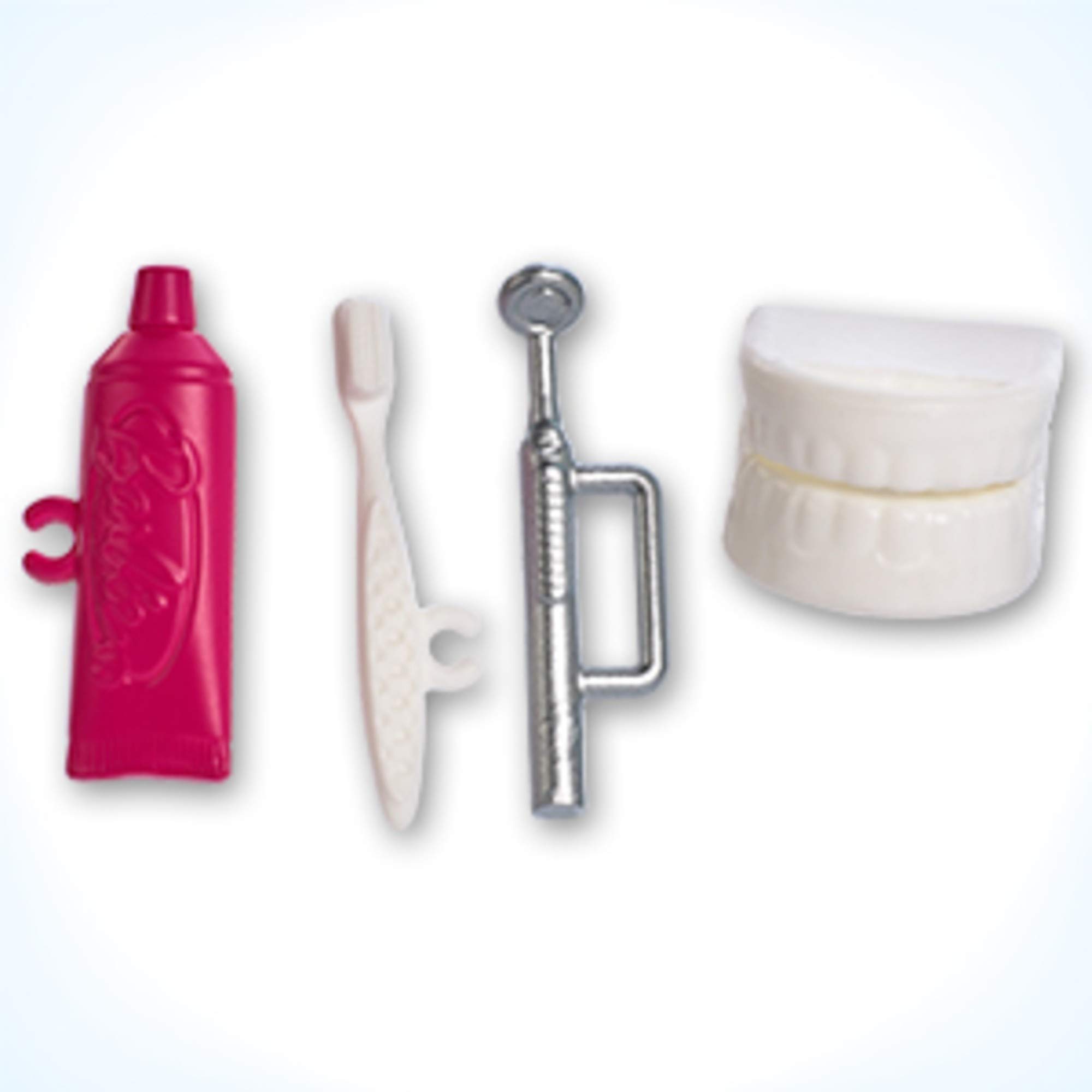 Barbie Dentist Doll, Blonde, and Playset with Blonde Patient Small Doll