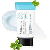 belif Aqua Bomb Cooling Relief Cream with Panthenol & Niacinamide – Daily Soothing & Hydrating Moisturizer, Depuff with Caffeine, Non-comedogenic, Lightweight Cream, Korean Skincare, 1.69 fl oz (50ml)