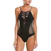 High Neck Keyhole Mio One Piece Swimsuit