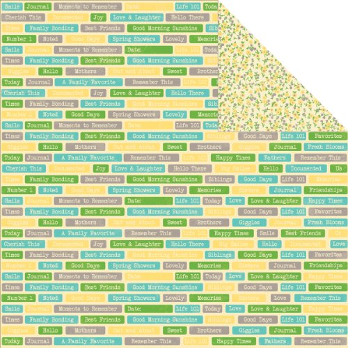 Chilled Cucumber Soup Double-Sided Cardstock 12"X12"-Croutons
