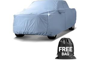 iCarCover 30-Layer Premium Truck Car Cover Waterproof All Weather | Rain Snow UV Sun Protection Full Car Covers | F-150 250, C/K 3500, Silverado, Ram, Tundra, Sierra, Titan, Size T70 (See Size Chart)