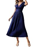 Gracyoga Women's 2025 Trendy Fall Wrap Dress