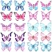 LOCOLO 20Pcs Hair Clips Butterfly Hair Clips Butterfly Snap Clips Barrettes for Toddlers Baby Girl and Women