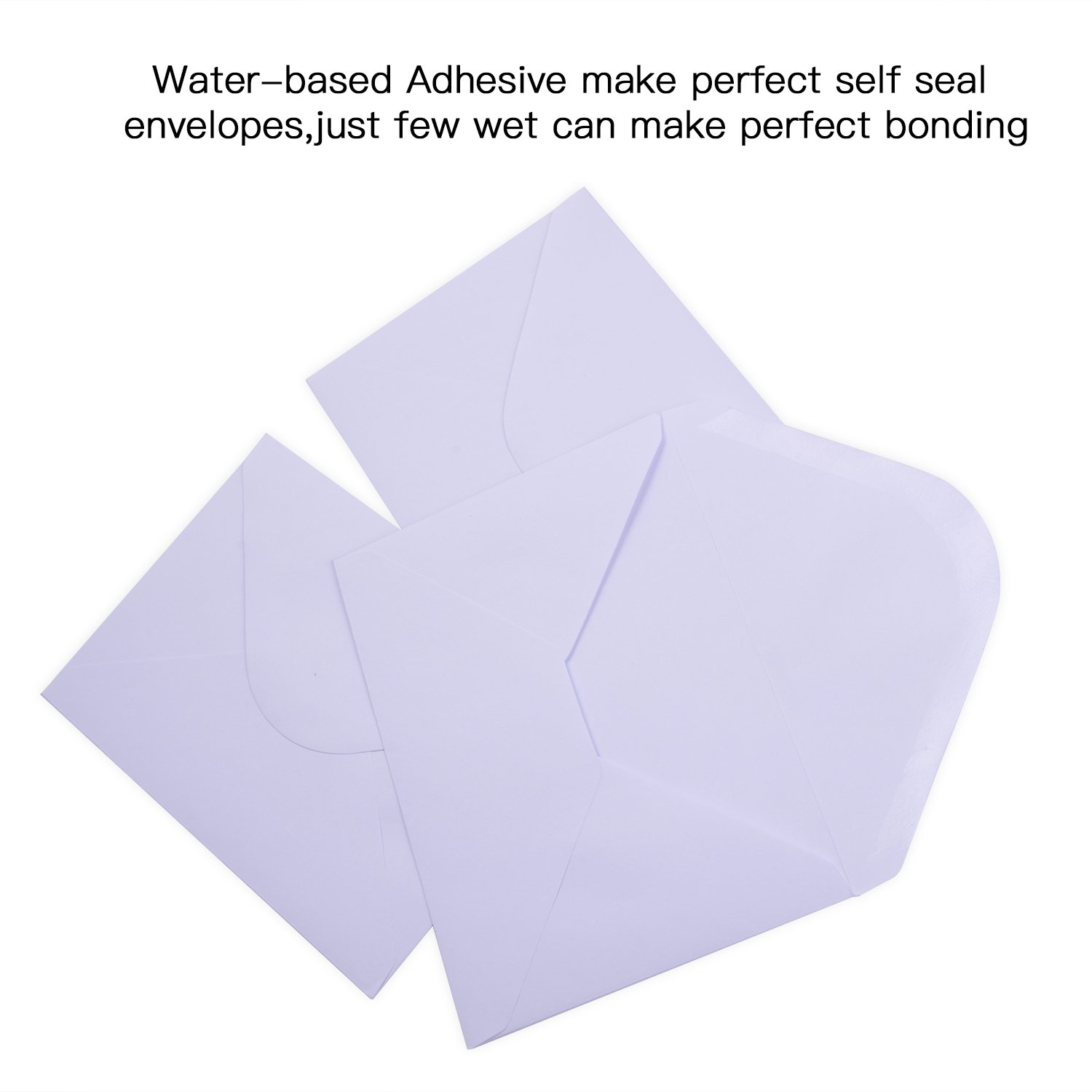 Gold Foil Blank Thank You Cards with Self Seal Envelopes - Perfect for Wedding, Baby Shower, Bridal Shower or Teacher - 4.1x5.8 Inch Size，50 Pack