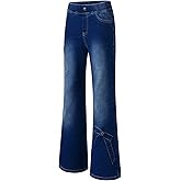 blibean Girls Cute Jeans Kids Zimbaplatinum Demin Pants Size 6-15 Years