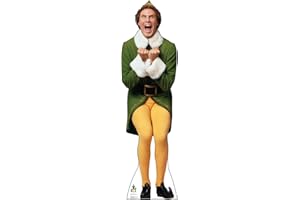 Cardboard People Buddy The Elf Excited Life Size Cardboard Cutout Standup - Elf (2003 Film)