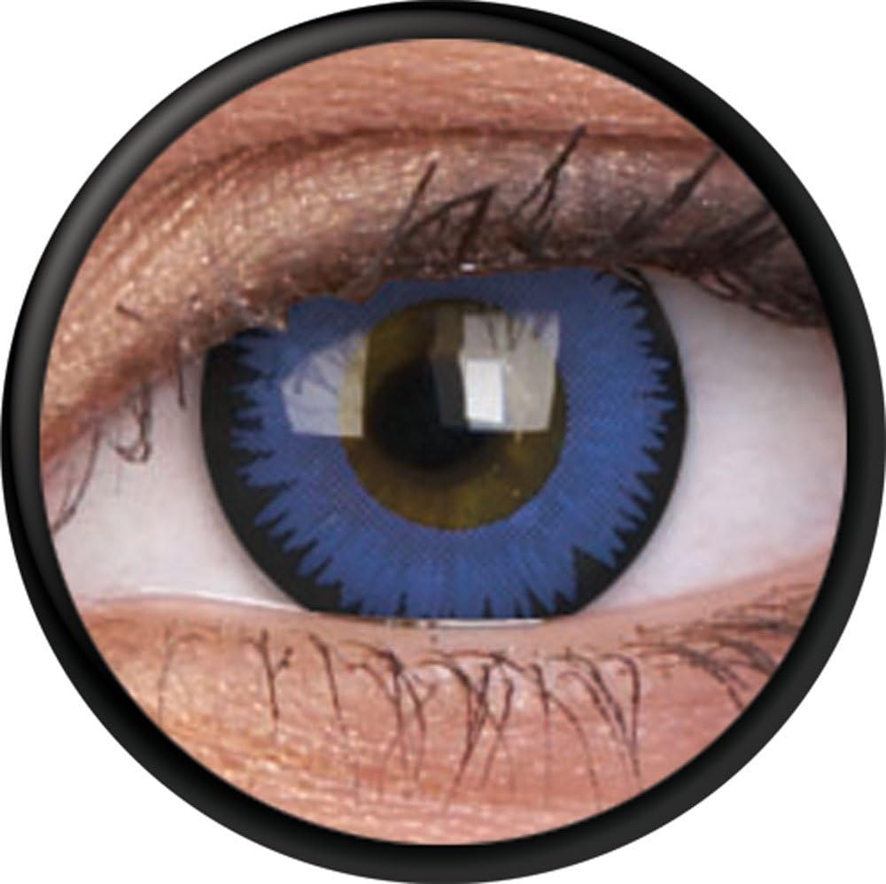 ColorVue Crazy Lens Quarterly Conatct Lens - 2 Units (Space Blue)
