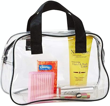 amazon clear plastic tote bags